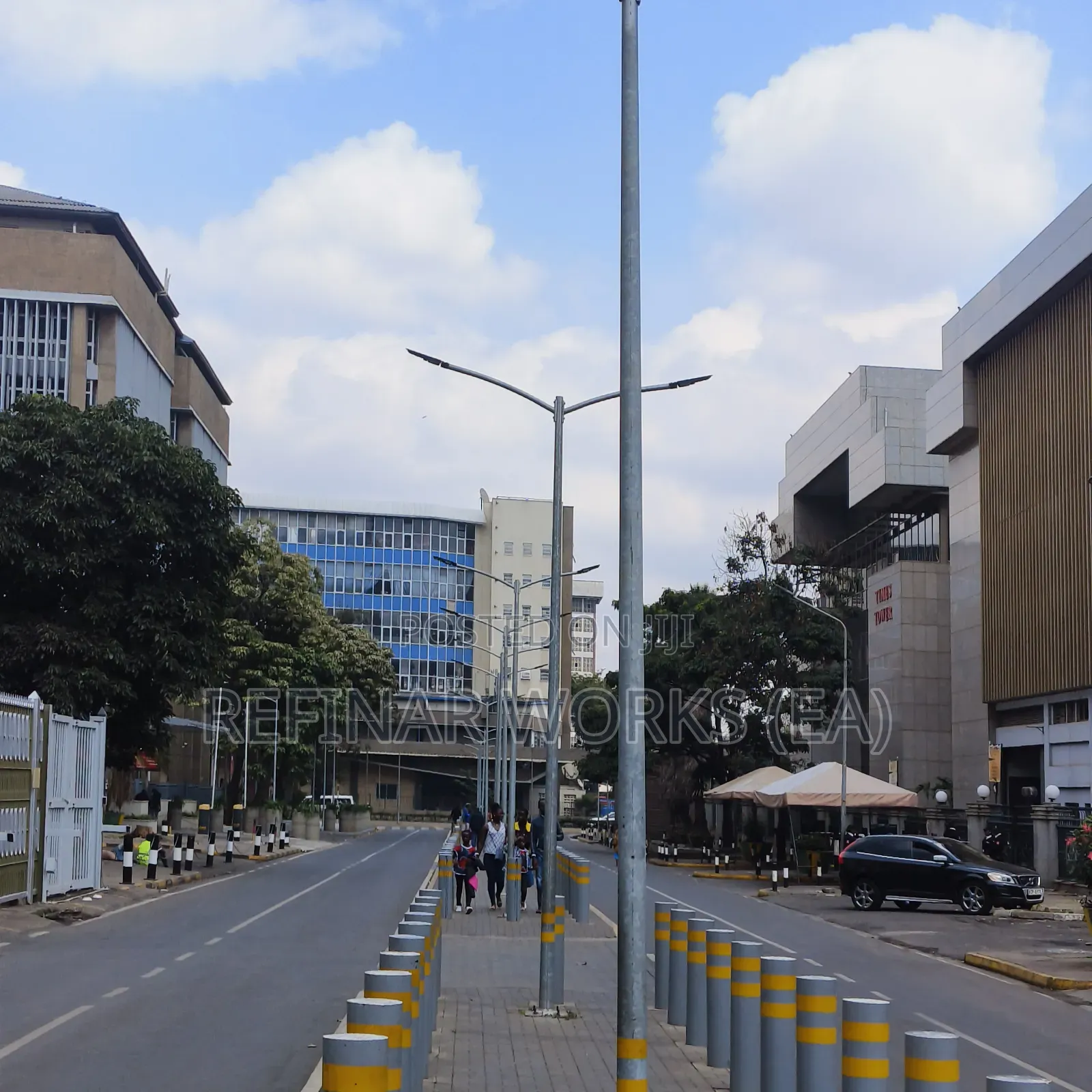 Street Light Poles Fabrication in Nairobi