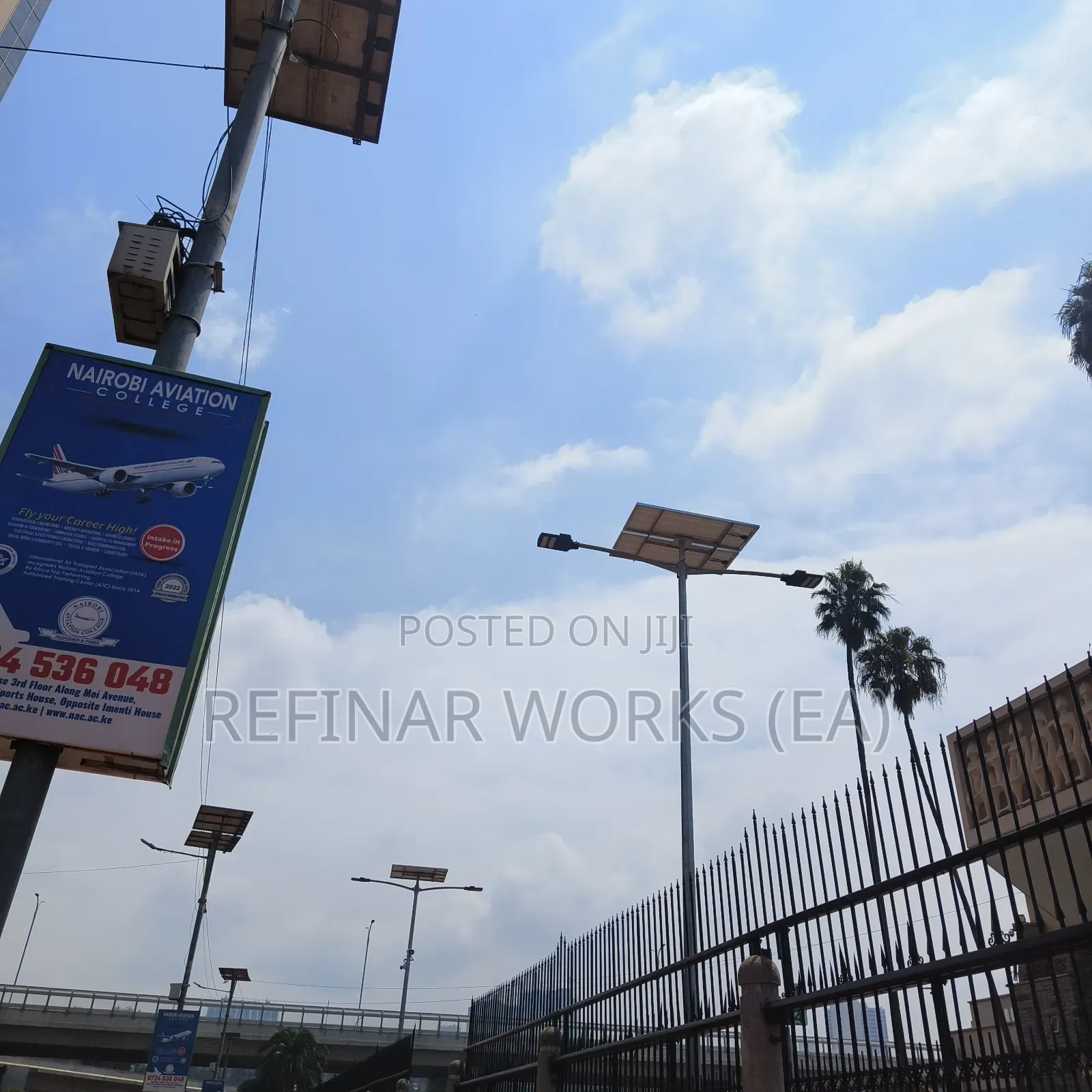 Street Light Poles Fabrication in Nairobi