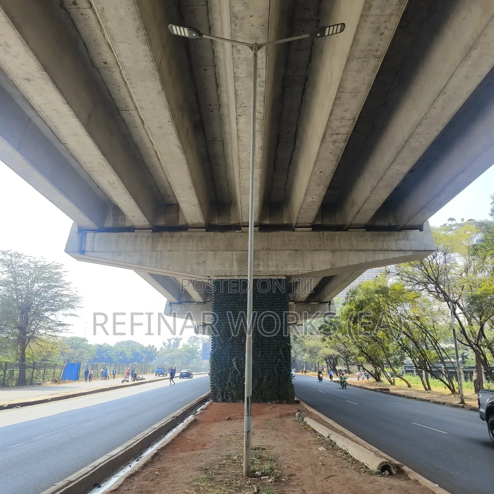 Street Light Poles Fabrication in Nairobi