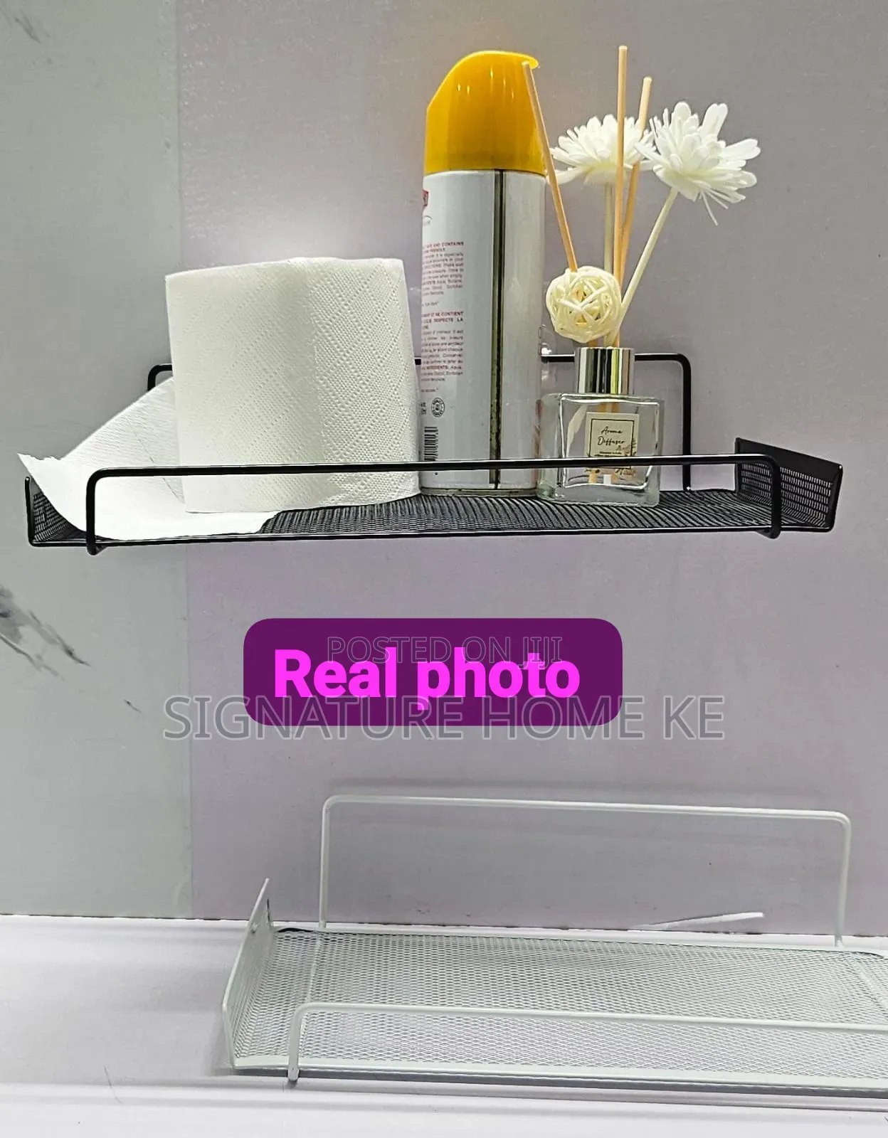 Mettalic Wifi Router Organizer