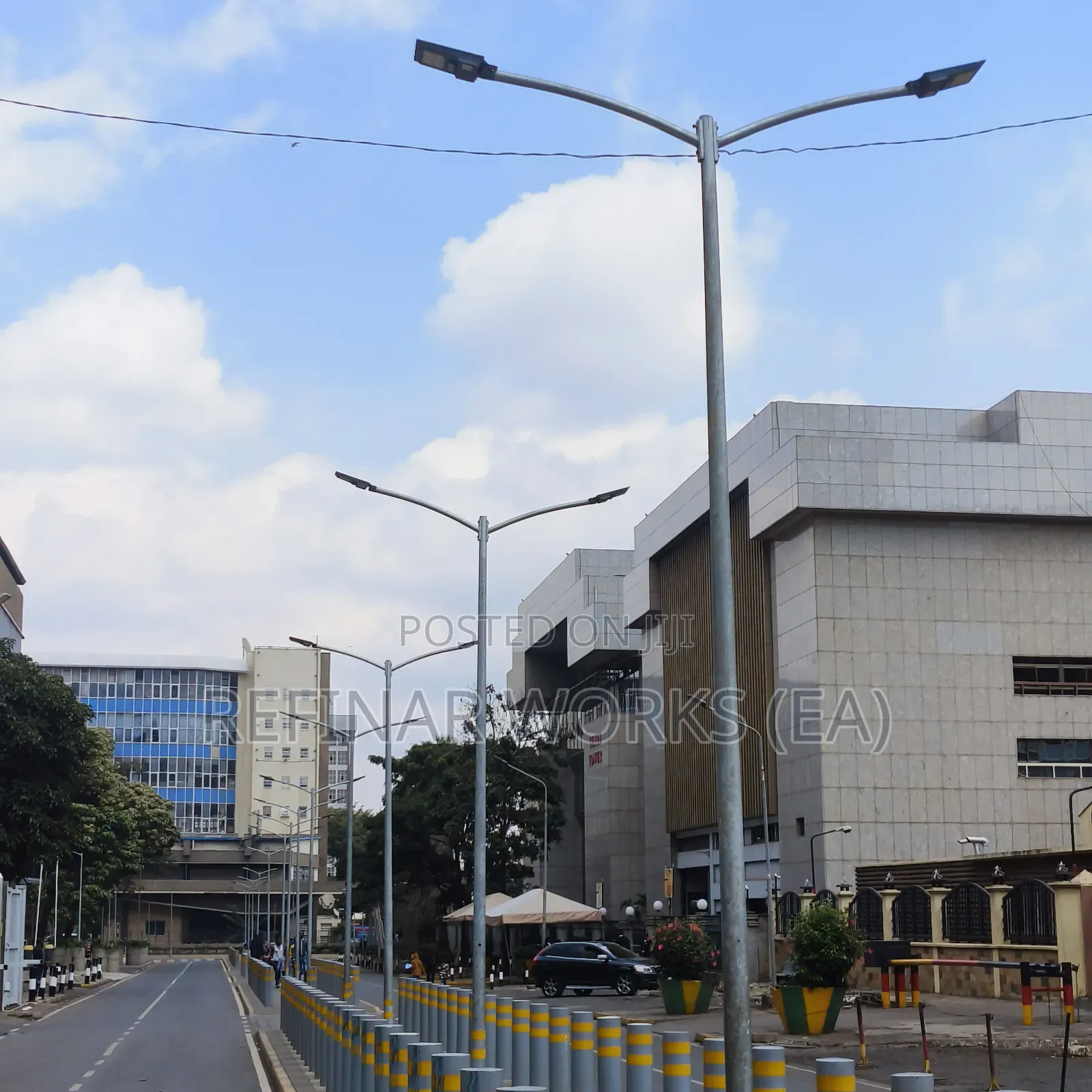 Street Light Poles for Parking Lots, Bays Roads
