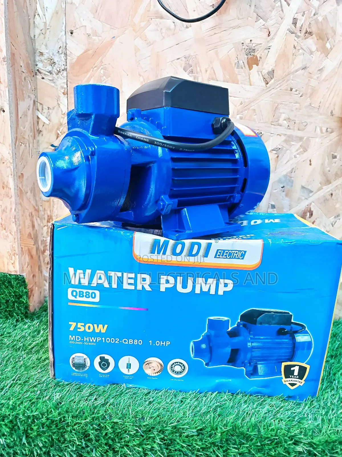 1.0hp Electric Water Pump MODI