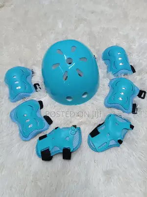 Kids’ Protective Gear Set - Helmet and Guards for Safe Play