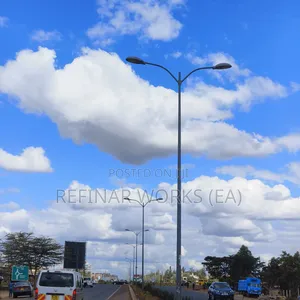Solar Lighted Street Poles and Towers