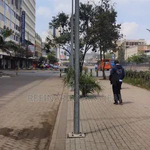 Solar Lighted Street Poles and Towers