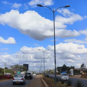 Single and Double Arm Street Light Poles