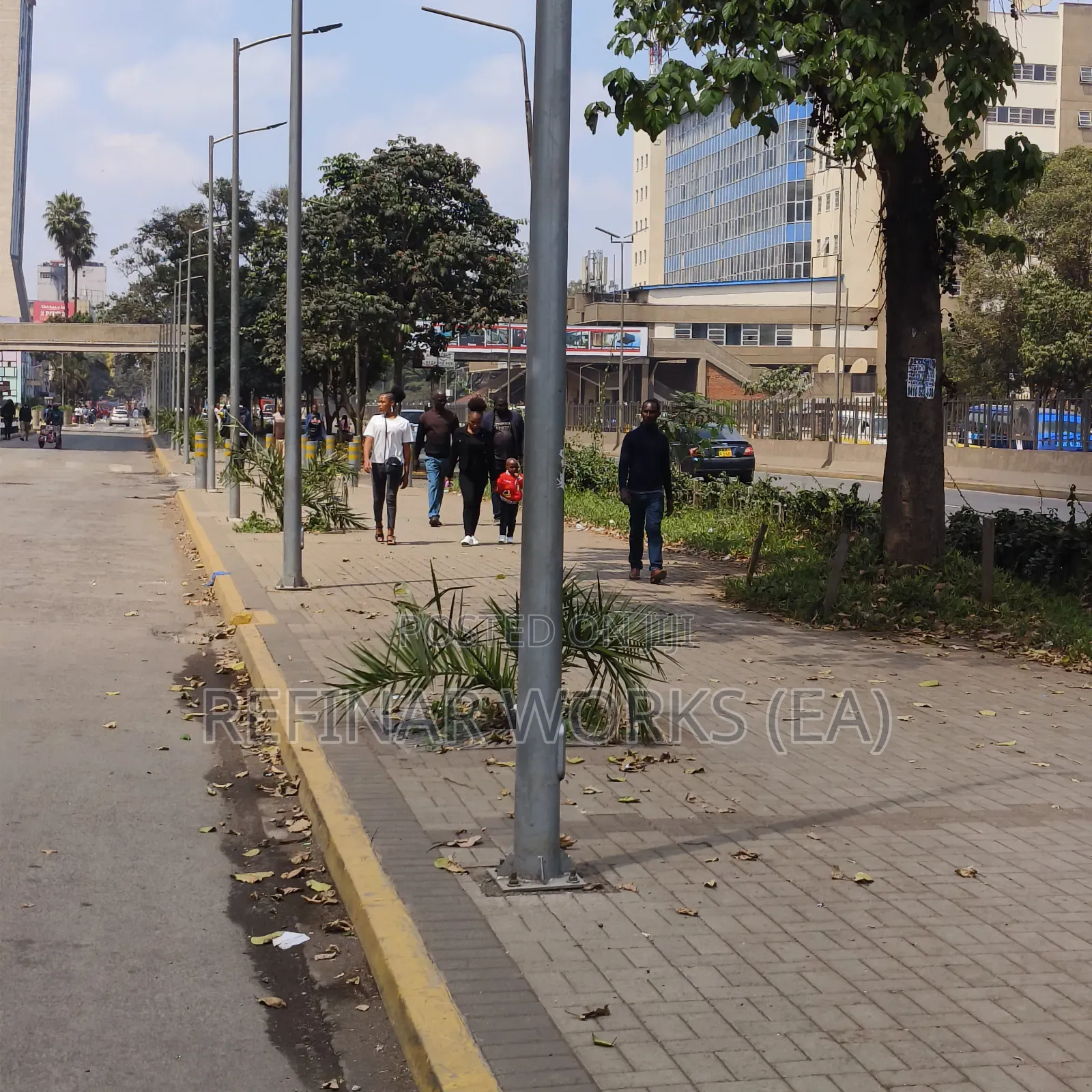 LED Street Light Poles Engineering in Kenya