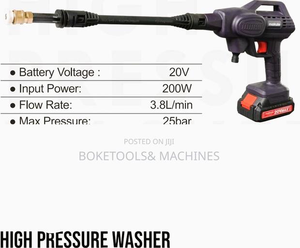 Cordless High Pressure Washer - main view