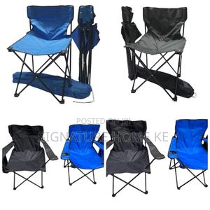 Foldable Metallic Frame Water Proof Canvas Camping Chair - thumbnail 2