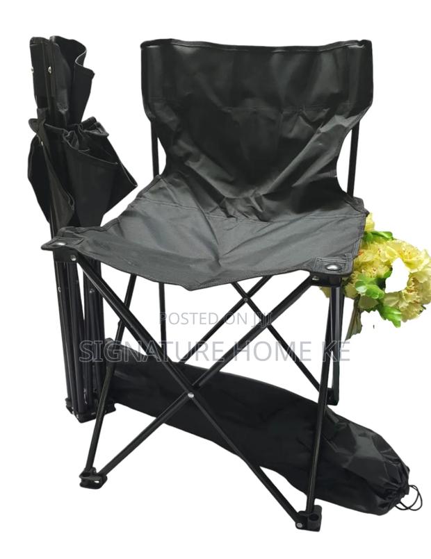 Foldable Metallic Frame Water Proof Canvas Camping Chair - thumbnail 5