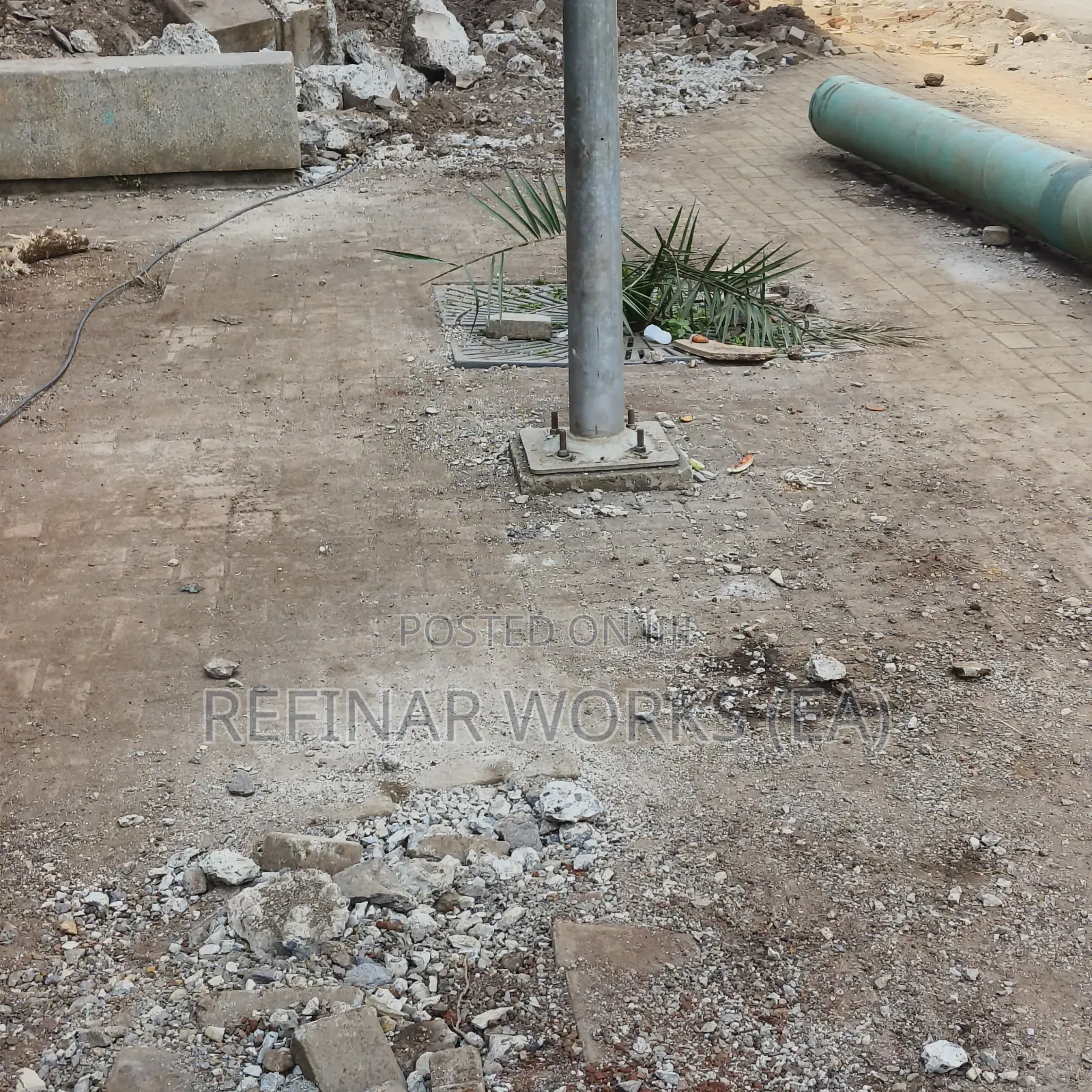 Street Lamp Poles - Galvanized Steel Street Light Poles