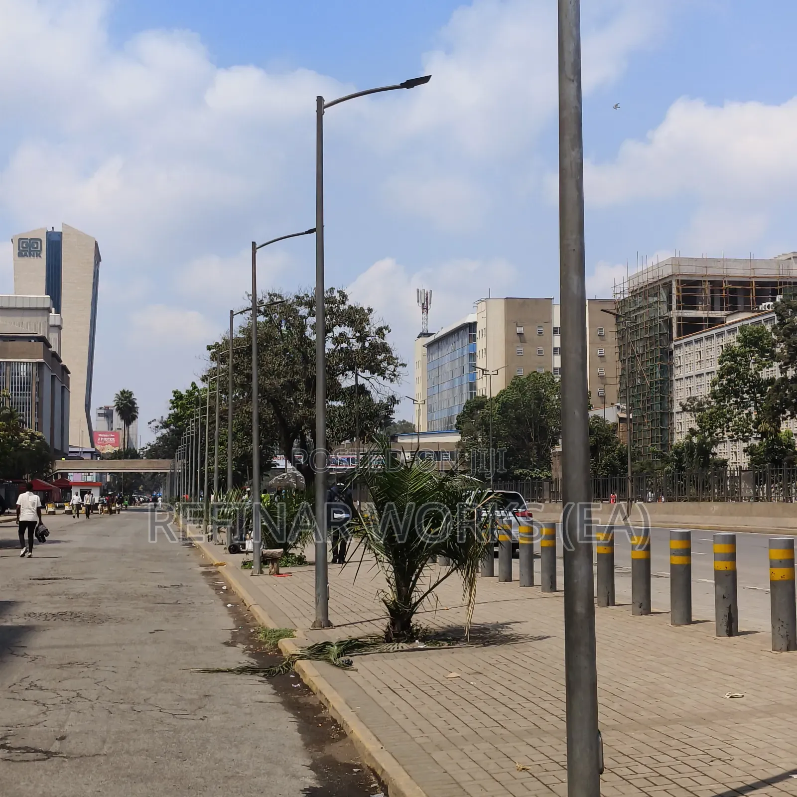 Street Lamp Poles - Galvanized Steel Street Light Poles