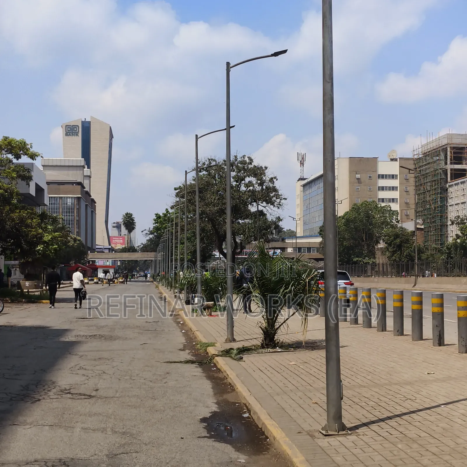 Street Lamp Poles - Galvanized Steel Street Light Poles