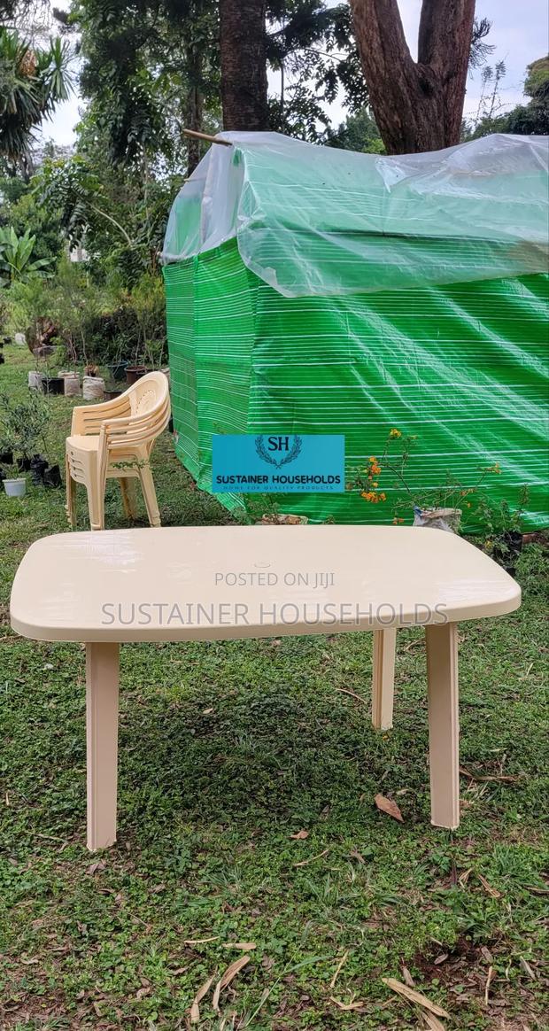 Multipurpose Plastic Table,8 Chairs Plastic Table - main view