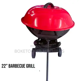 Barbecue Grill With Lid and 2wheels 22inch