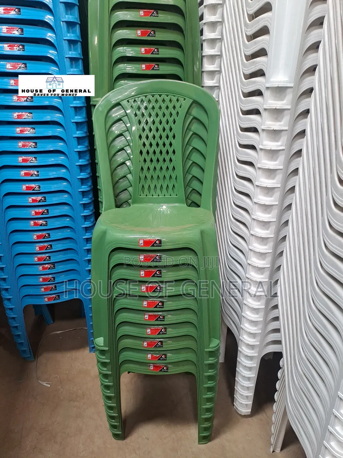 Complast Armless Plastic Chair