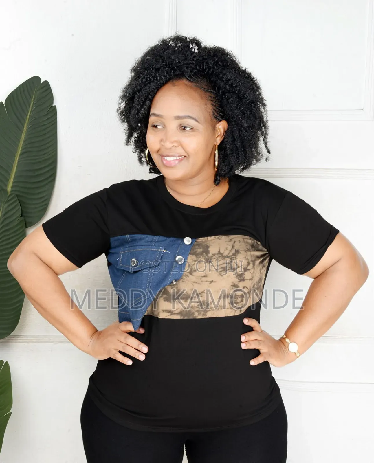 Black Quality T-Shirt Tops