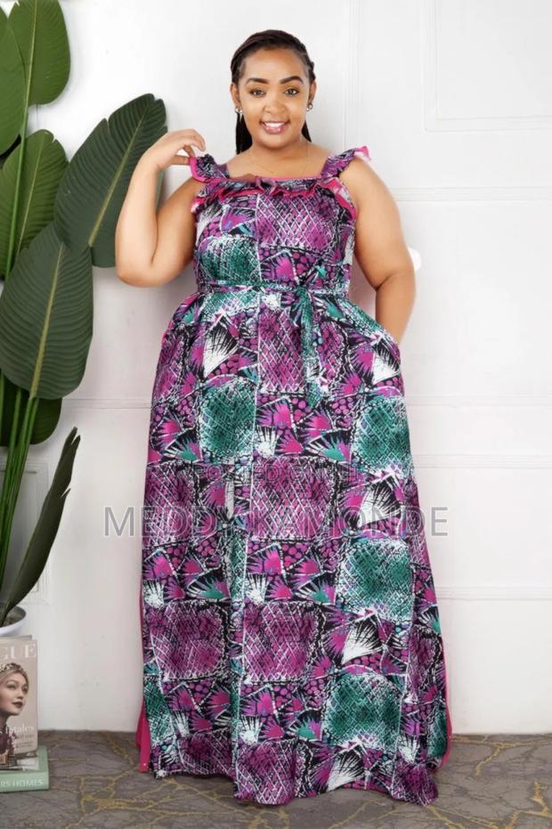 Floral Stylish Long Dress - thumbnail 2