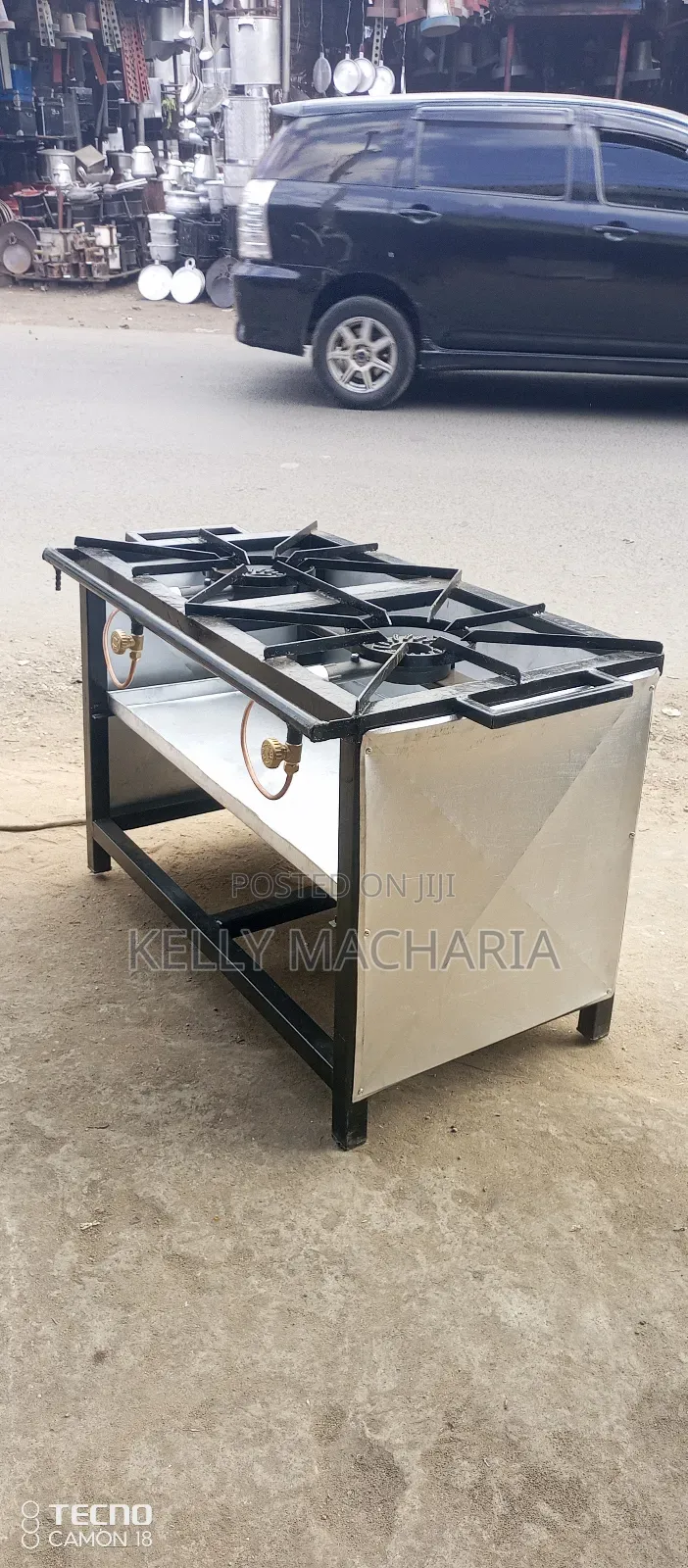 Closed Two Burner Gas Grill/34
