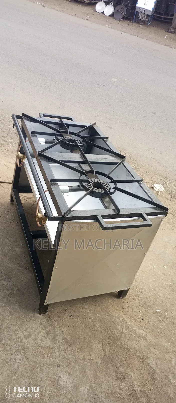 Two Closed Burner Gas Grill Jikos/45