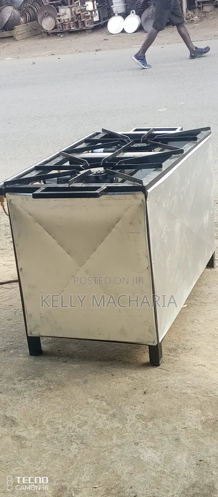 Two Closed Burner Gas Grill Jikos/45