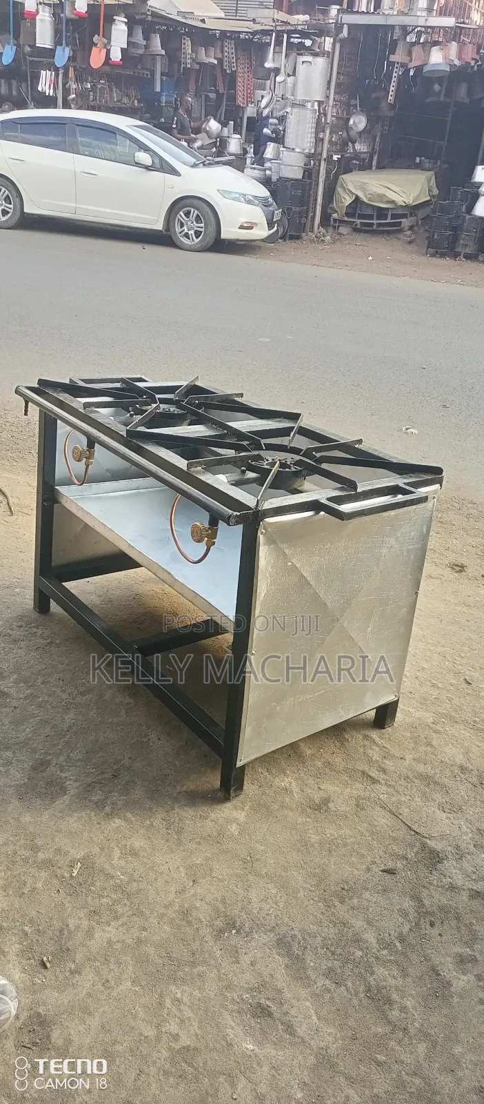 Two Closed Burner Gas Grill Jikos/45