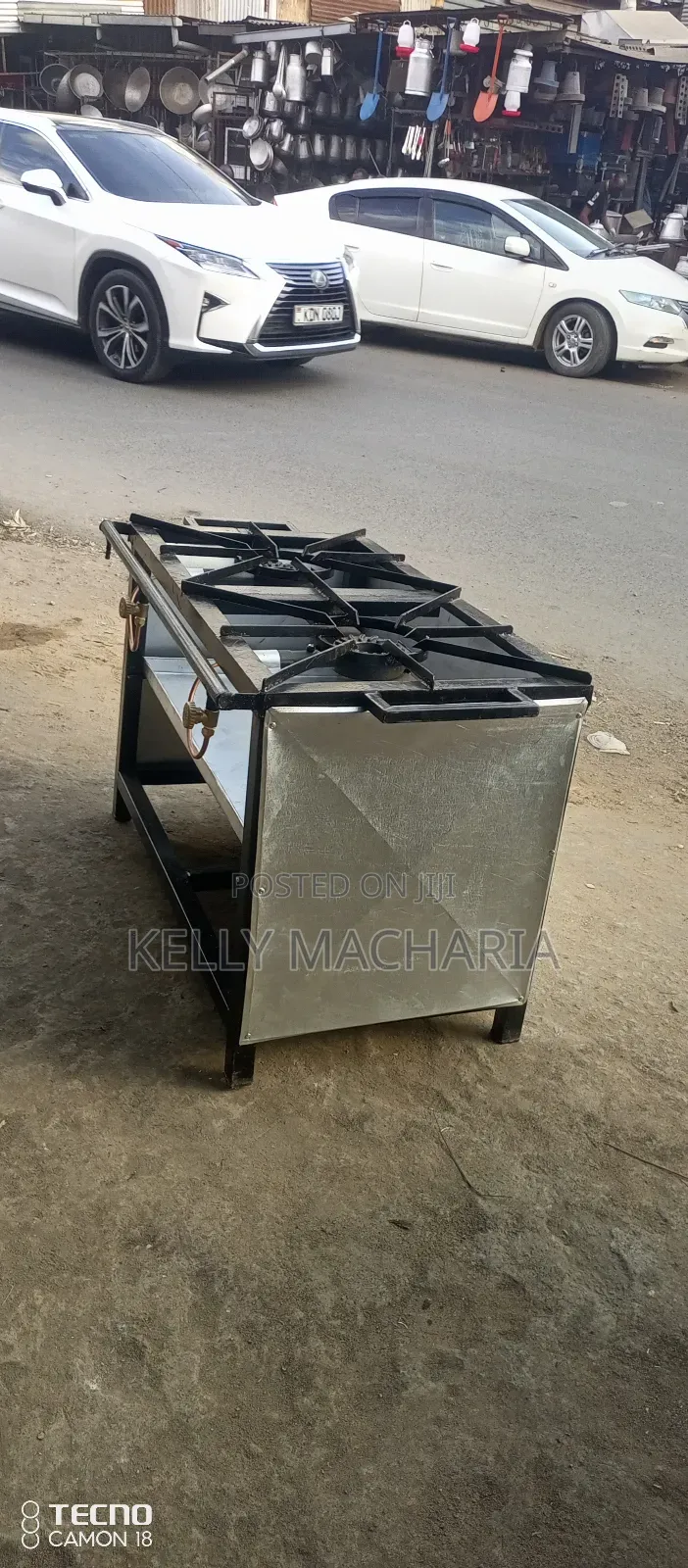 Two Closed Burner Gas Grill Jikos/45