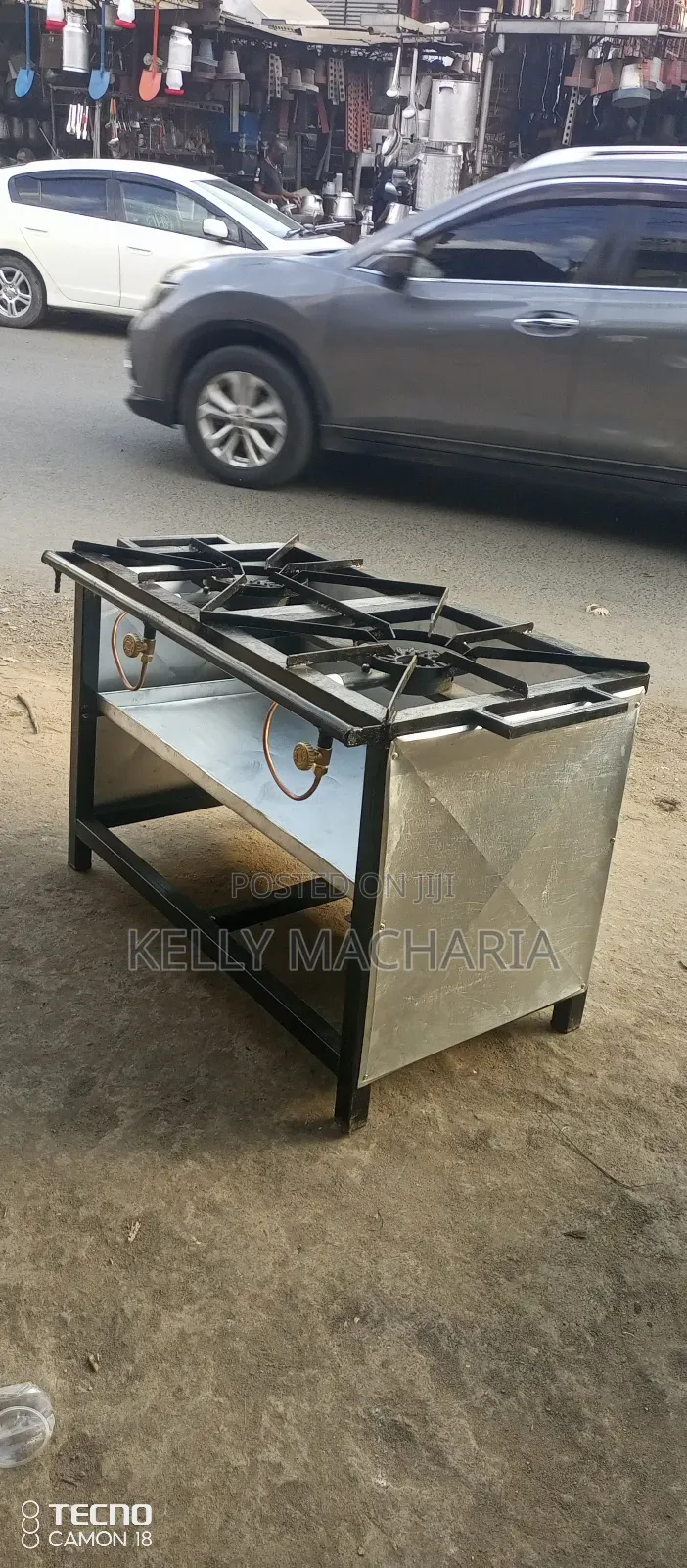 Two Closed Burner Gas Grill Jikos/45
