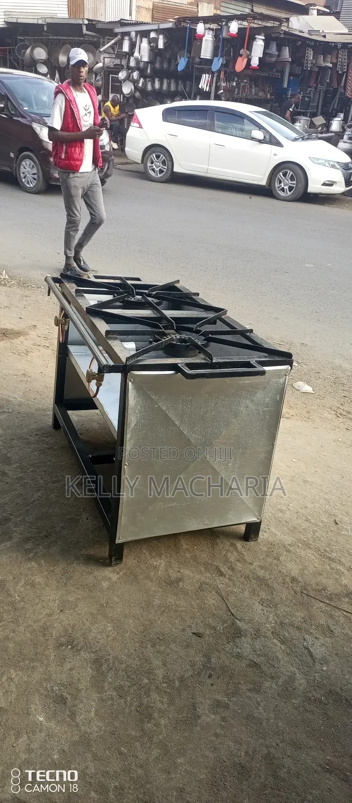 Two Closed Burner Gas Grill Jikos/45