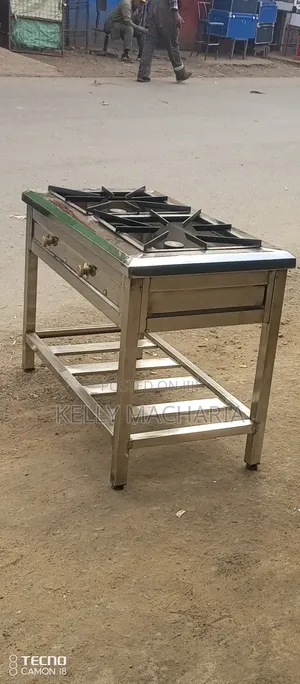 Stainless Steel Two Burner Gas Grill Jikos