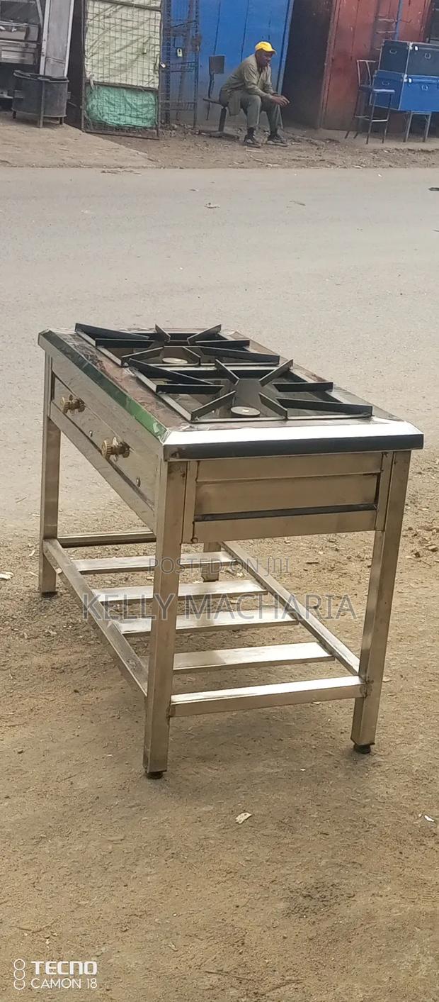 Stainless Steel Two Burner Gas Grill Jikos - thumbnail 8