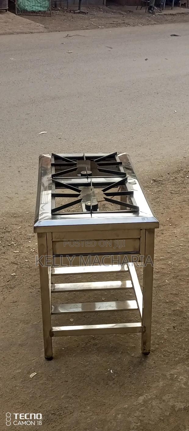 Stainless Steel Two Burner Gas Grill Jikos - thumbnail 9