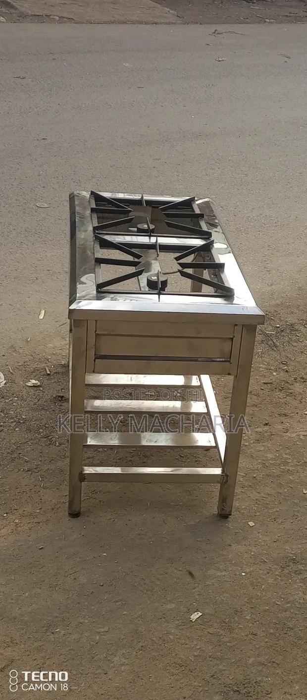 Stainless Steel Two Burner Gas Grill Jikos - thumbnail 10