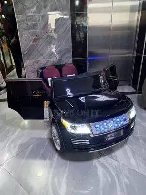 Kids’ Electric Range Rover Car - With Working Lights and Sou