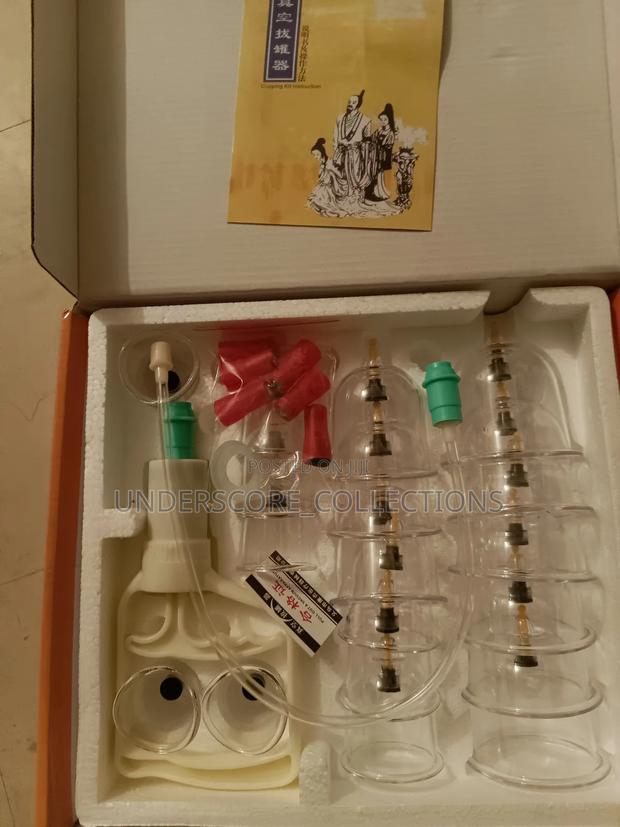 18 Pieces Big Cups Mixed Size Cupping Massage Therapy - main view