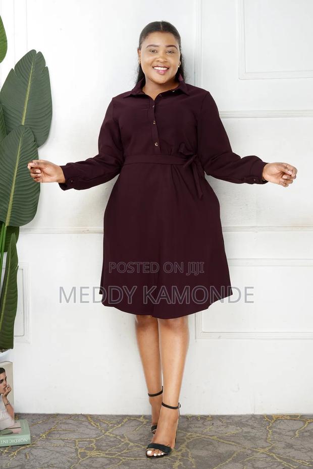 Pink Shirt Dress - thumbnail 2