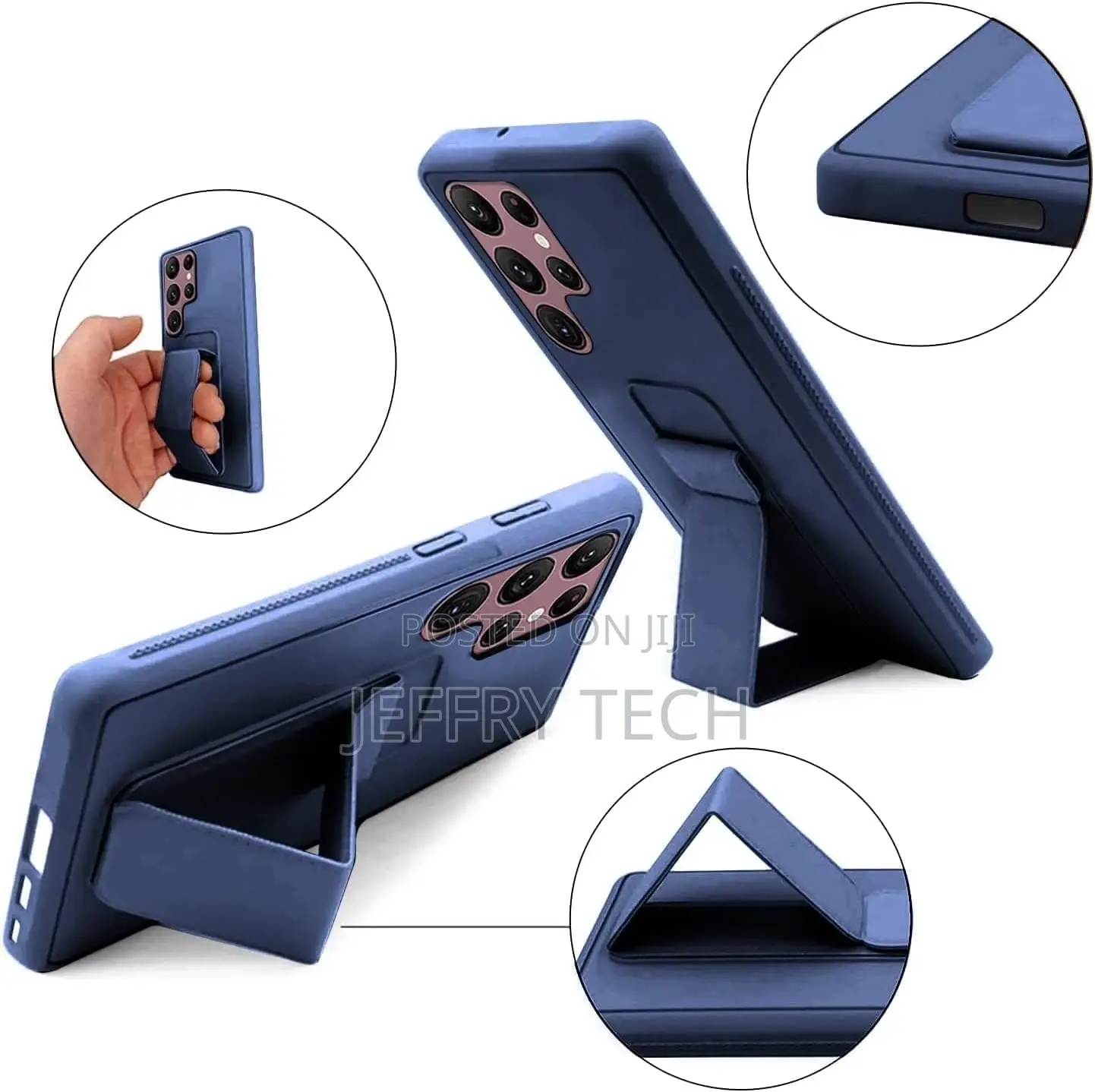 Cover Compatible With iPhone 15 Pro Wristband Bracket Stand