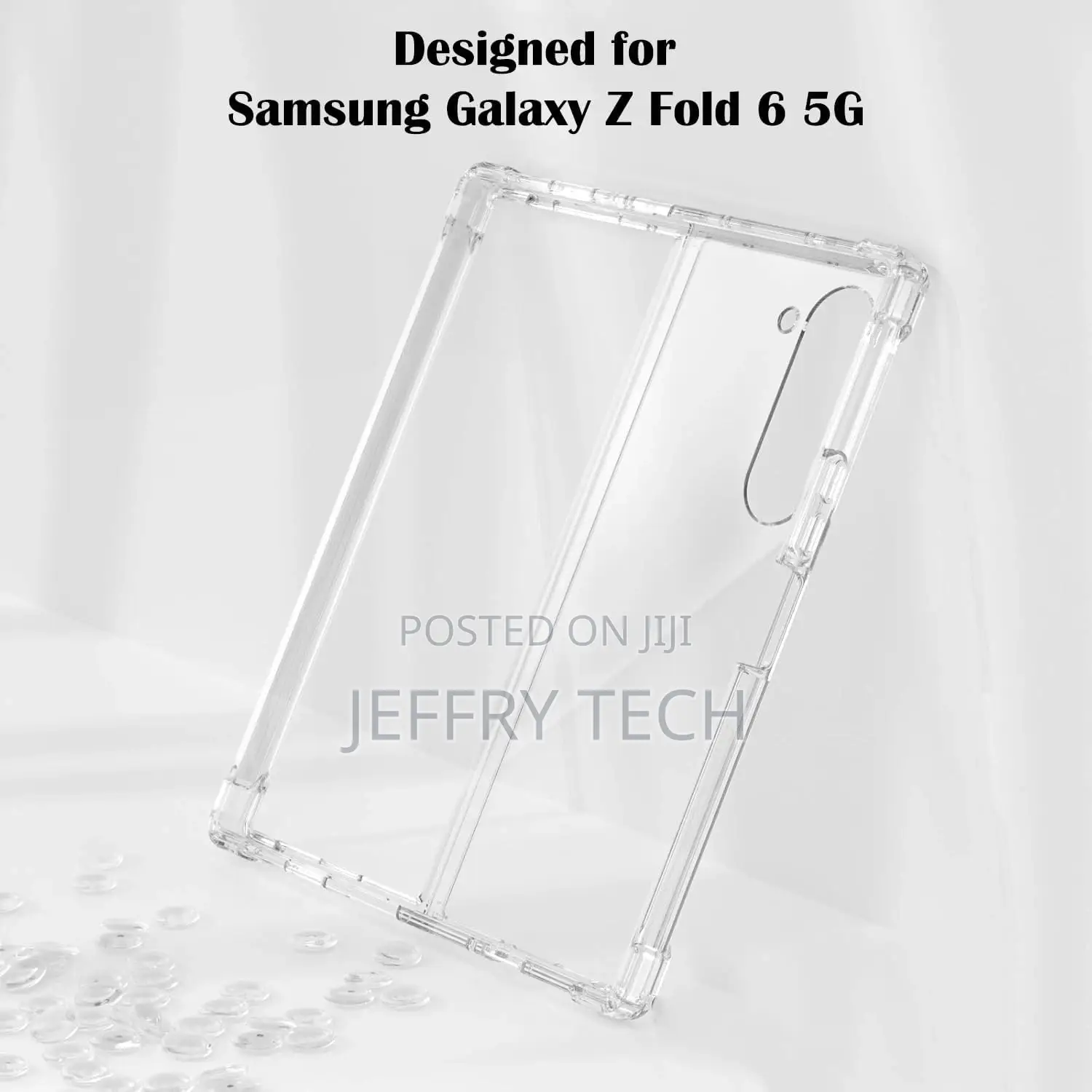 Samsung Galaxy Z Fold 6, Premium Transparent Crystal Clear