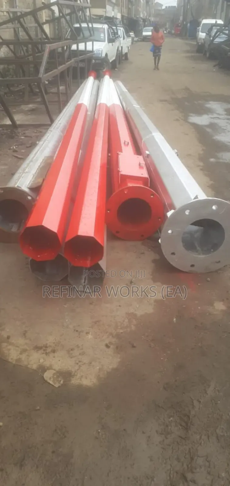 High Mast Lighting Pole Fabrications in Nairobi