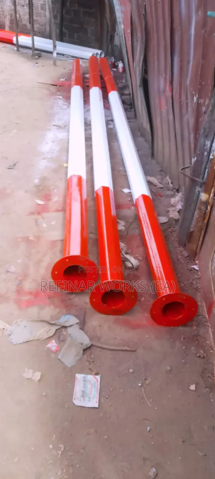 High Mast Lighting Pole Fabrications in Nairobi