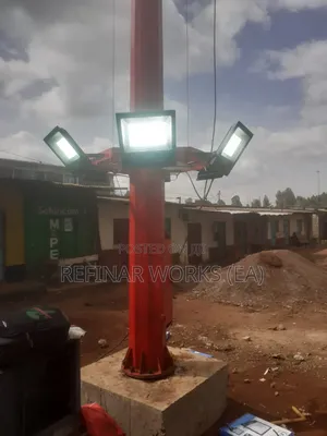 High Mast Lighting Pole Fabrications in Nairobi