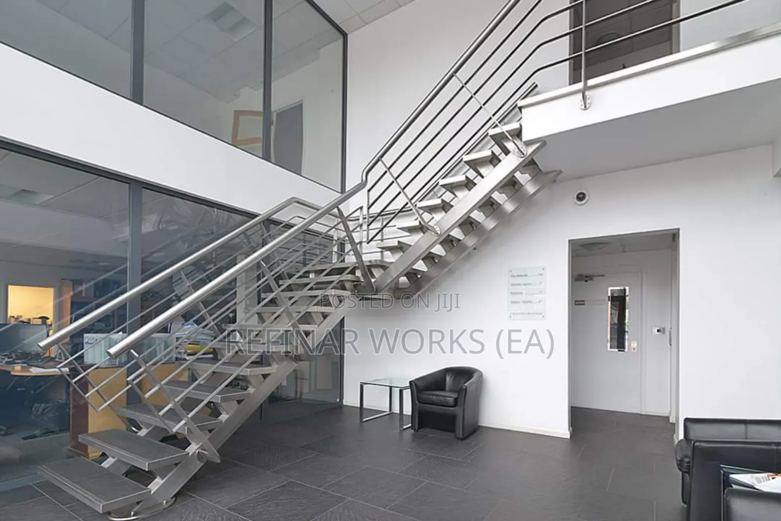 Stainless Steel Railing - Staircase and Corridors