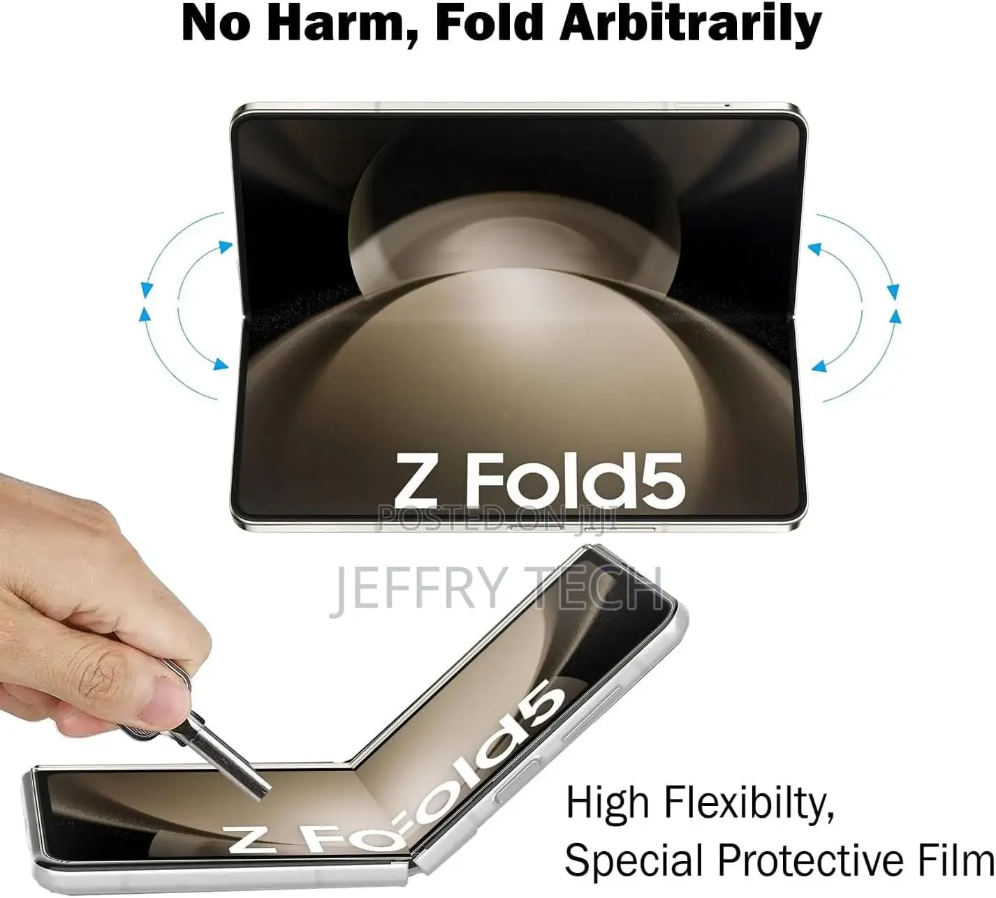 Premium Film for Samsung Galaxy Z Fold 5 [1SET 3PCS] Screen