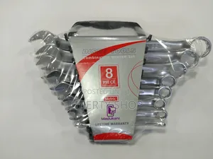 8 PCS Chrome Vandium Combined Spanner