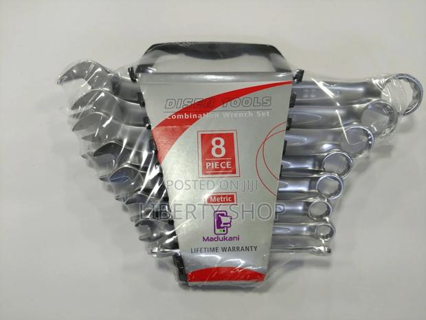8 PCS Chrome Vandium Combined Spanner - main view