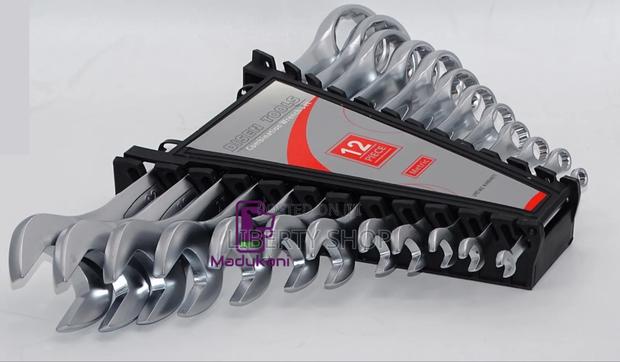 12 Pieces Combination Spanner Wrench - main view