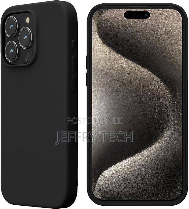 Case for iPhone 15 Pro Max - Thin Soft Silicone Gel Case Cov - main view