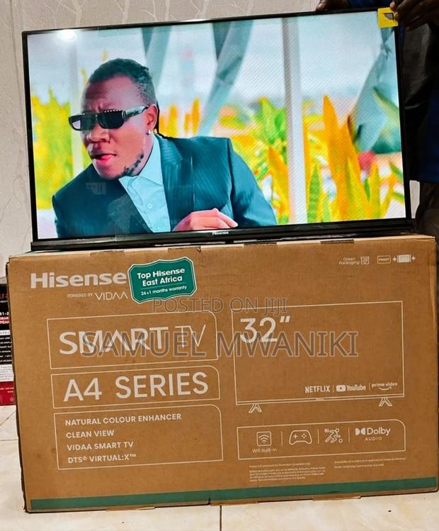 Hisense 32" Smart Tv Ai A4 Series FHD With Netflix, Youtube