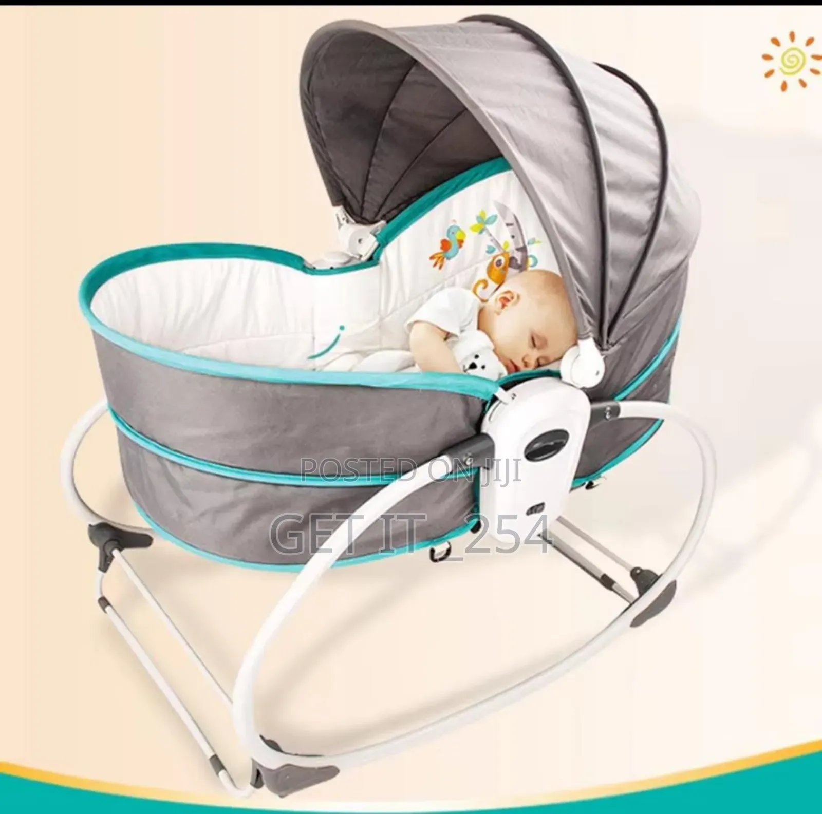 Multifunction Rocking Chair for Smoothing Baby to Sleep
