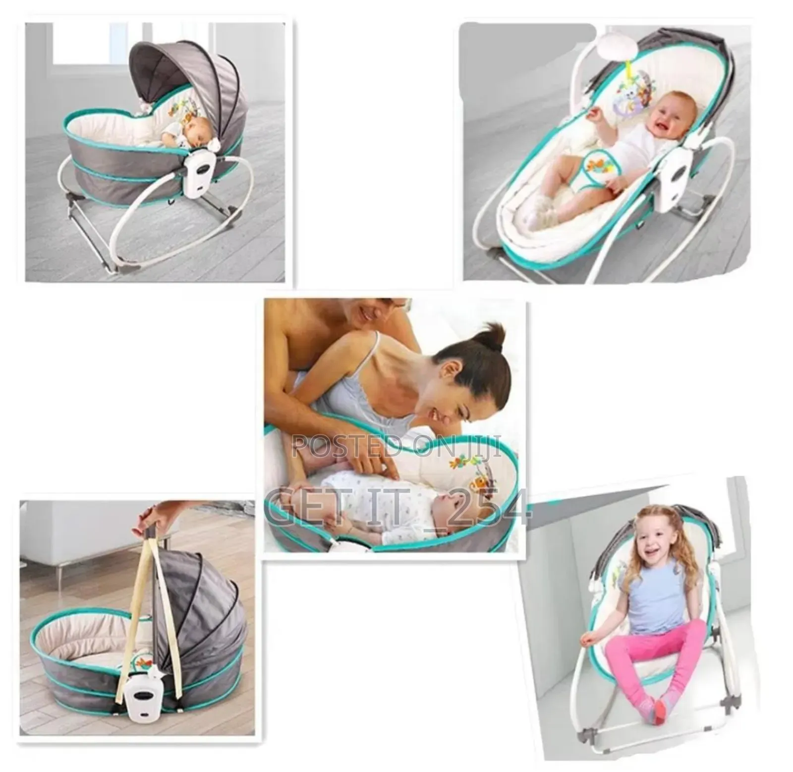 Multifunction Rocking Chair for Smoothing Baby to Sleep